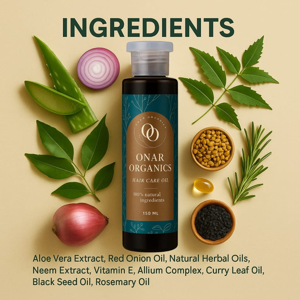 Natural Hair Care Oil - The Natural Herbs